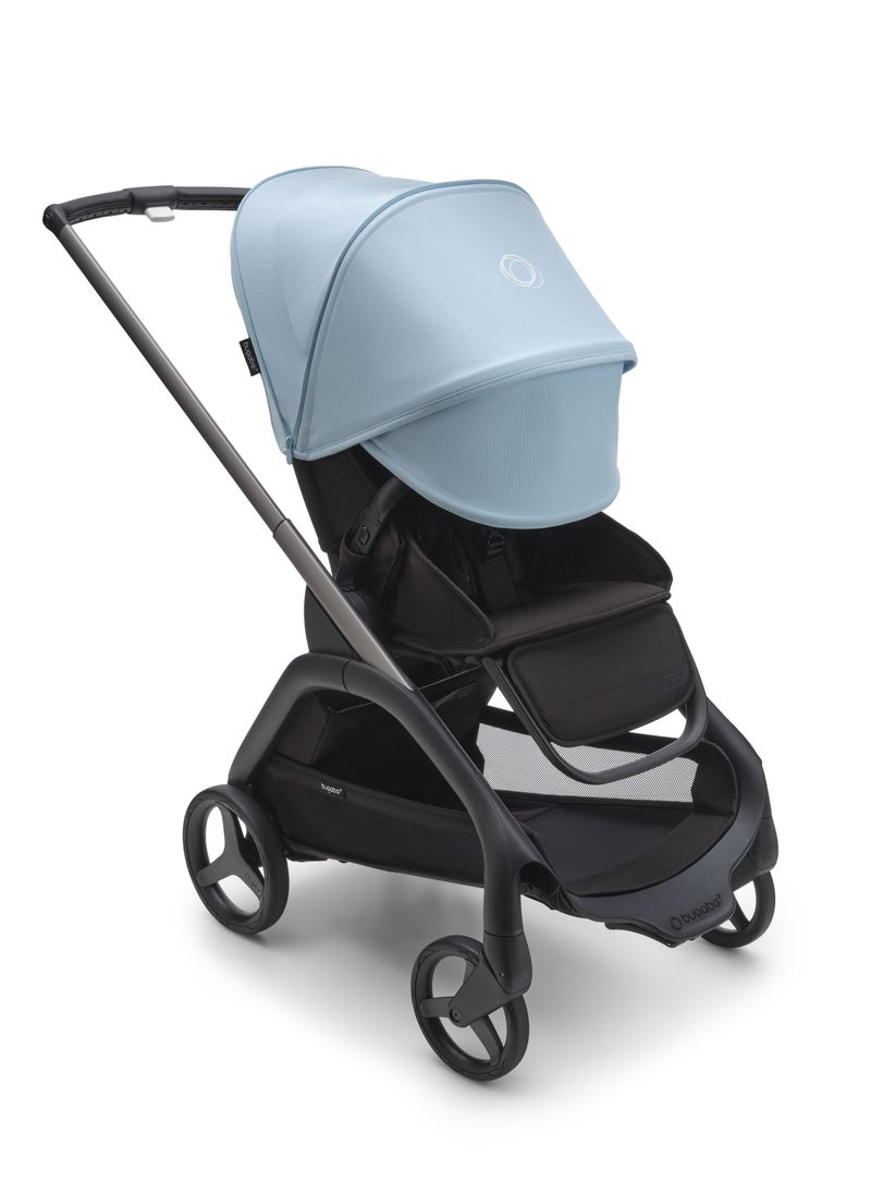 Bugaboo - Dragonfly Stroller - Midnight Black/Skyline Blue - Image 1