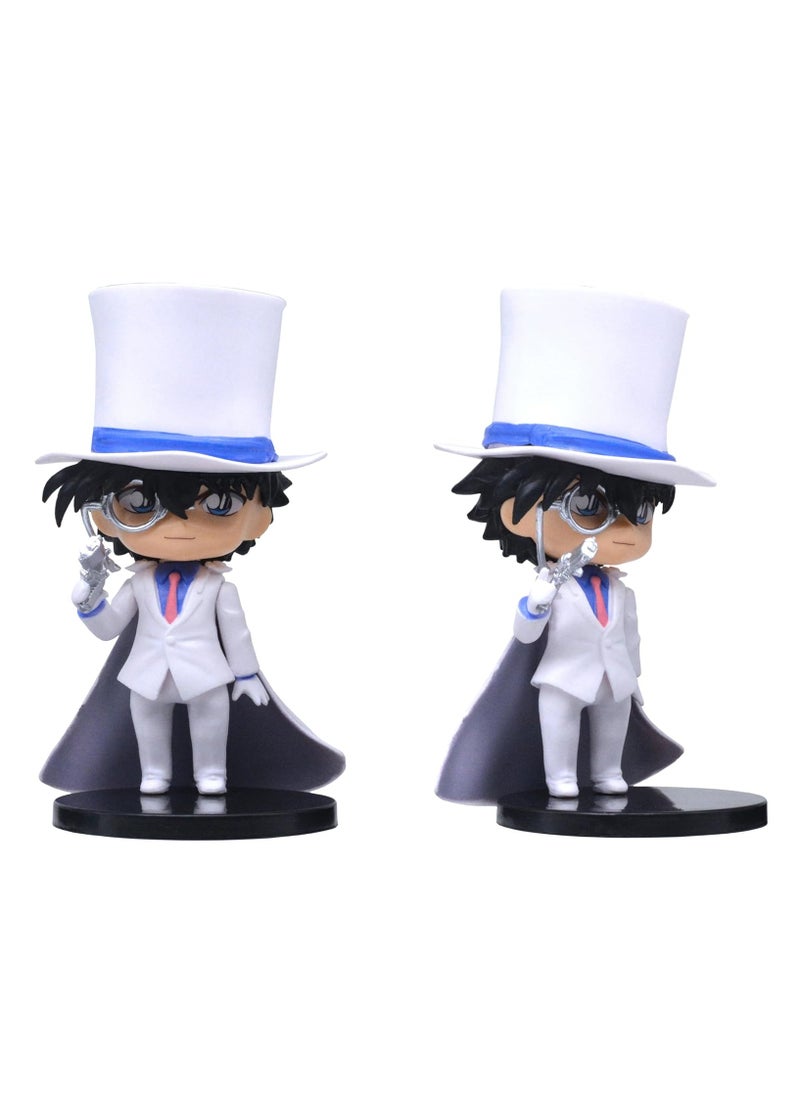 General - Animation character Akai Xiuyi figure, Edogawa Conan figure, Monster Thief Kidd figure set 6 (9-12cm) - Image 1