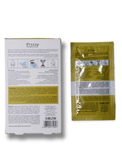 Pritty Dark Circle Gel Patches, Reduce Dark Circles, Shadows & Uneven Skin Tones, Hydrates Skin, With Broccoli Extracts and Vitamin C, 6 Pairs  - Image 5