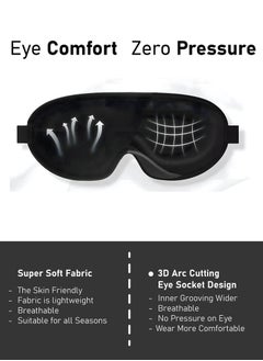 KENSHUO Soft and Darkening 3D Eye Mask: The Perfect Sleep Anytime, Anywhere  - Image 2