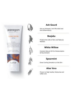 Lume By Paragon Beauty Garden Sunscreen Lotion Spf 50 & Pa++ | Protected From Uva Uvb Rays | Water Resistant | All Skin Types For Women And Men (120 Gm)  - Image 4