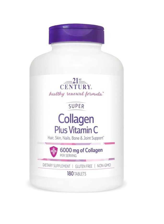 Super Collagen + Vitamin C + Biotin 180 Tablets