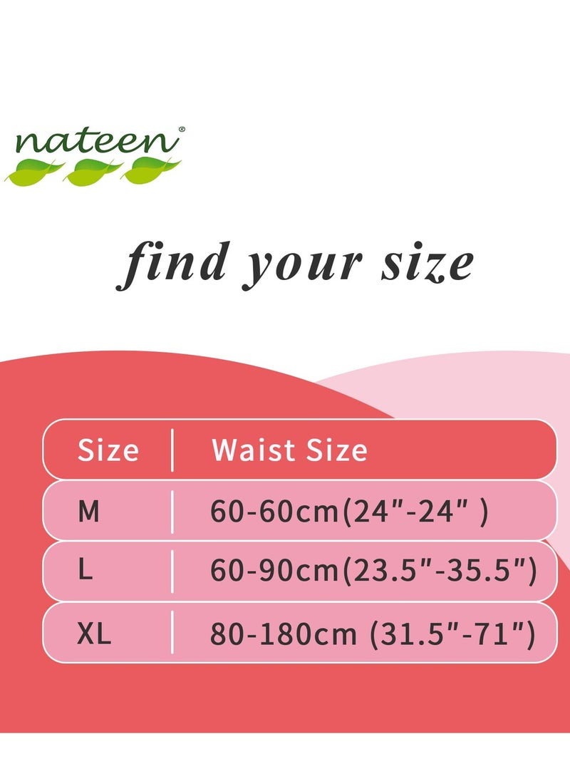 nateen وسادة ناتين السفلية المخصصة لسلس البول، 60 × 90 سم، 10 قطع، سجادات عالية الامتصاص، وسادات سرير فائقة الامتصاص لحماية كرسي الأريكة والأريكة.  - Image 5