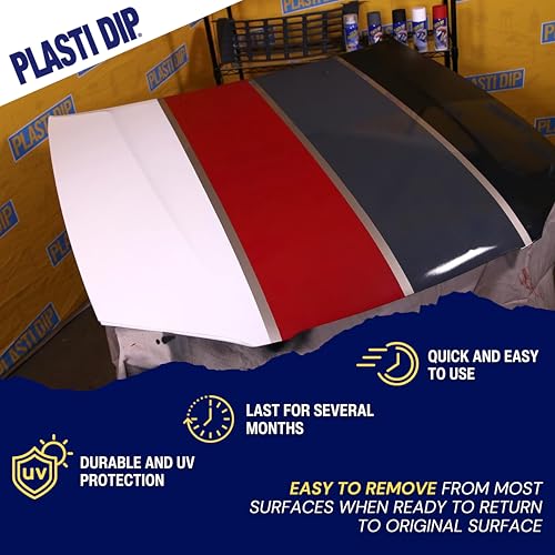 Plasti Dip Performix 11203-6PK Plasti Dip Black Multi-Purpose Rubber Coating Aerosol - 11 oz., (Pack of 6) - Image 4