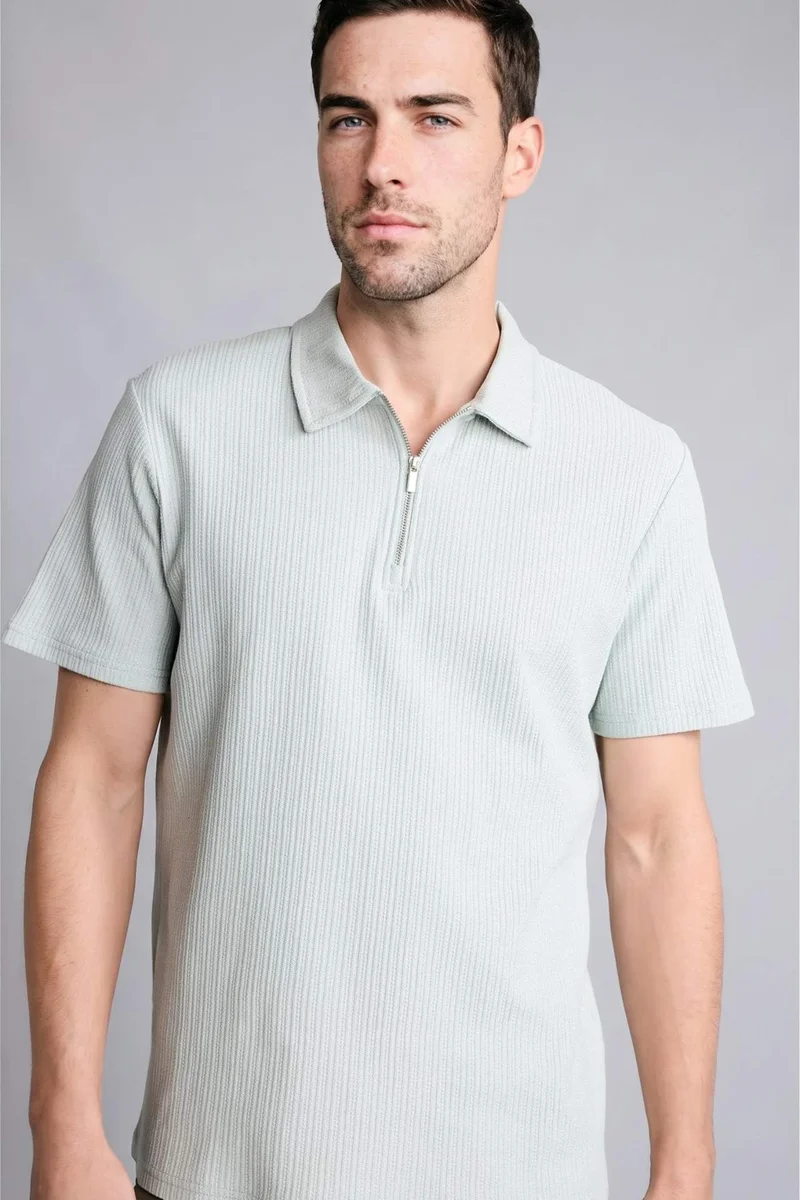 DeFacto Regular Fit Short Sleeve Polo T-Shirt