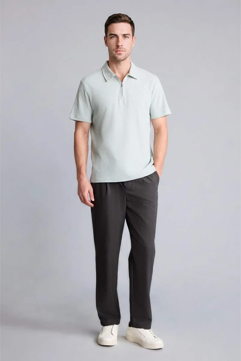 DeFacto Regular Fit Short Sleeve Polo T-Shirt