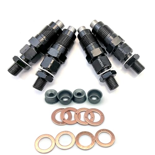 Nayuank 4X Fuel Injector Seal Kit With Heat Shield MD196607 1051481311 Compatible with Mitsubishi L200 L300 L400 Engine 4D56 - Image 1