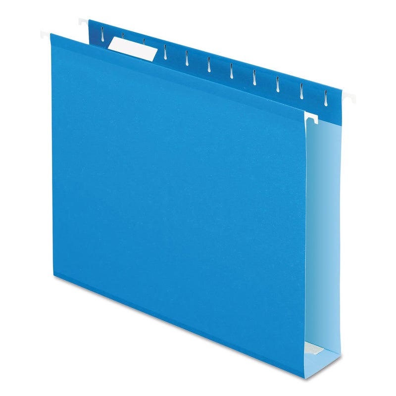 Pendaflex 04152X2 BLU Extra Capacity Reinforced Hanging FoldersBlue