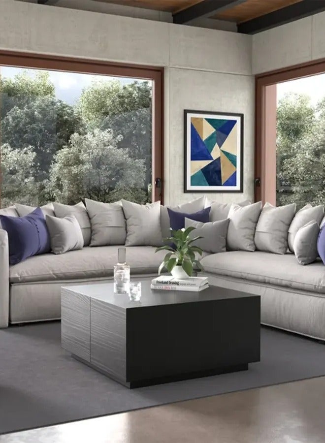Malazhouse Modern Coffee Table - MZCT035 – 100L x 35H x 100W - Image 3