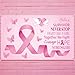 M1NTP1US + Breast Cancer Awareness Banner Decorations Pink Ribbon Backdrop Hope Background Party Supplies Decors - Image 3