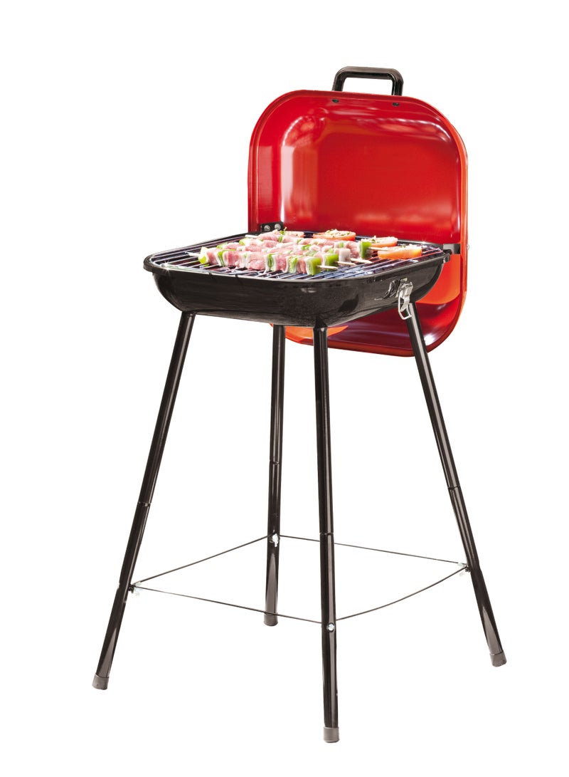 Paradiso Picnic Grill Charcoal BBQ, Charcoal Barbecue Picnic Grill BBQ for Outdoor Cooking/Camping/Hiking/Picnics/Tailgating Backpacking - Image 1