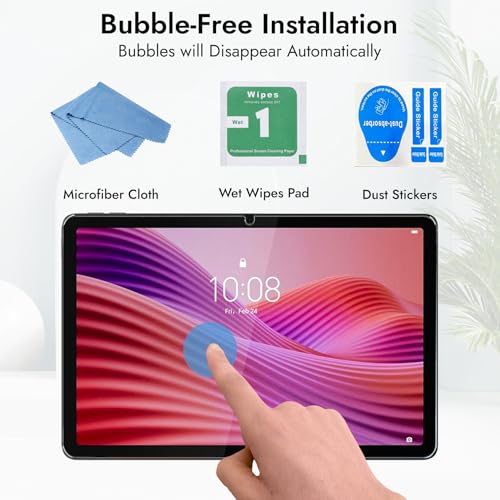 Robustrion Tempered Glass for Lenovo Tab 10.1" 2025 Screen Protector Guard for Lenovo Tab 10.1 inch Tablet TB-311FU/311XU - 1 Pack - Image 4