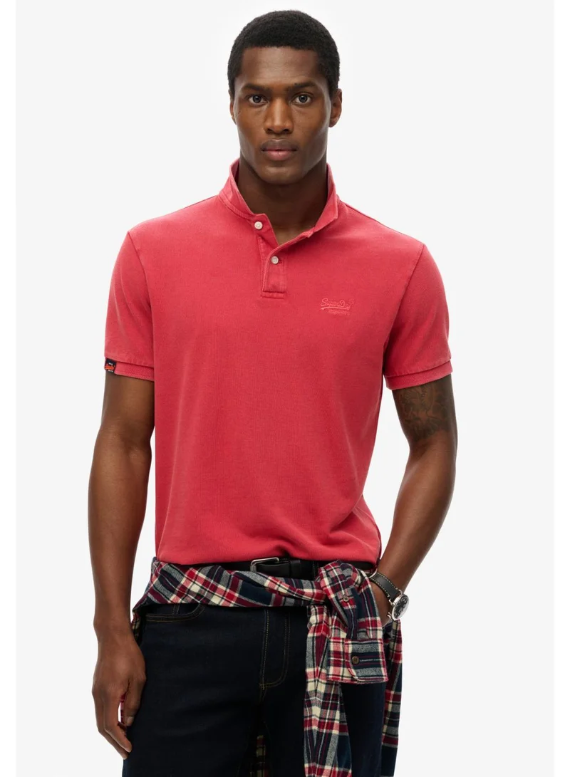 Superdry Vintage Destroy Polo Shirt