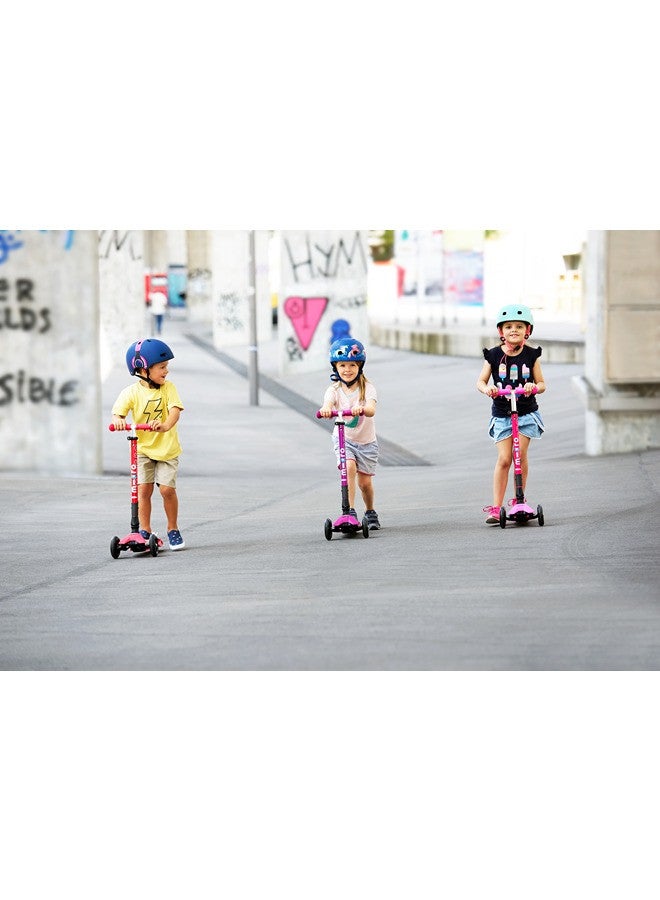 Micro Headphone Kids Helmet Pink (Medium) | Kids Helmet | Kick Scooter Helmets | Sports Helmet for Kids | Helmet with Adjustable Straps | Riding Kids Helmet | Kids Safety | Helmet for Kids - Image 4