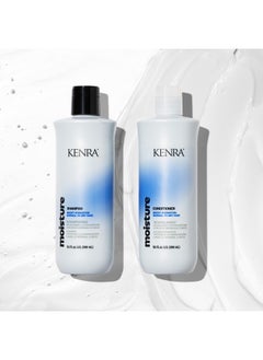 Kenra Moisture Shampoo Boost Hydration Improve Manageability And Shine Nourish Dry Hair Color Safe Efforless Detangling Normal To Dry Hair 10.1 Fl. Oz.  - Image 4