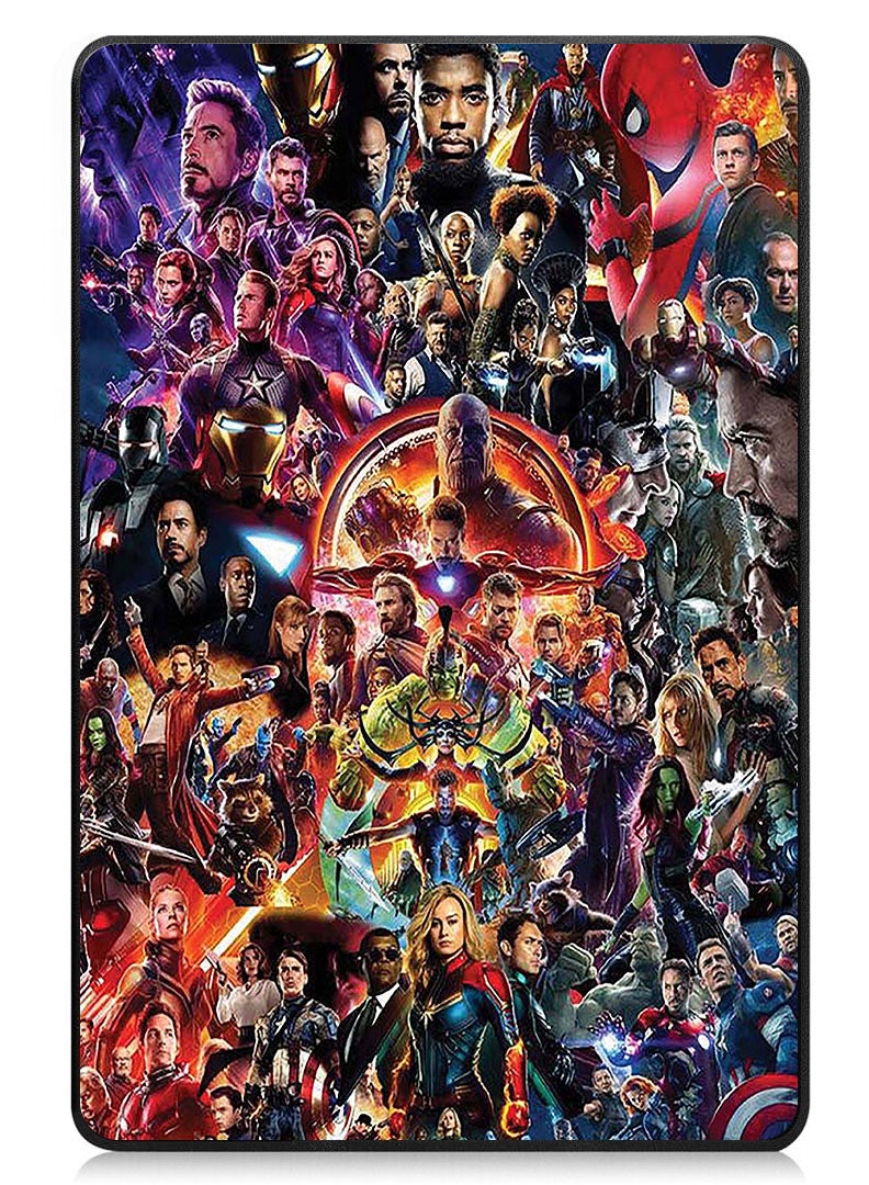 Theodor Protective Flip Case For Apple iPad Pro 11 (2024) With Trifold Stand Auto Wake Sleep Shockproof Cover Infinity war - Image 1