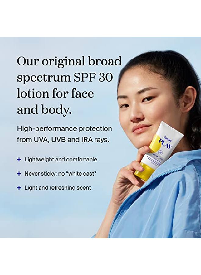 Supergoop! Play Everyday SPF 30 Lotion 5.5 Oz Reef Friendly Broad Spectrum Sunscreen For Sensitive Skin Water & Sweat Resistant Body & Face Sunscreen - Image 3