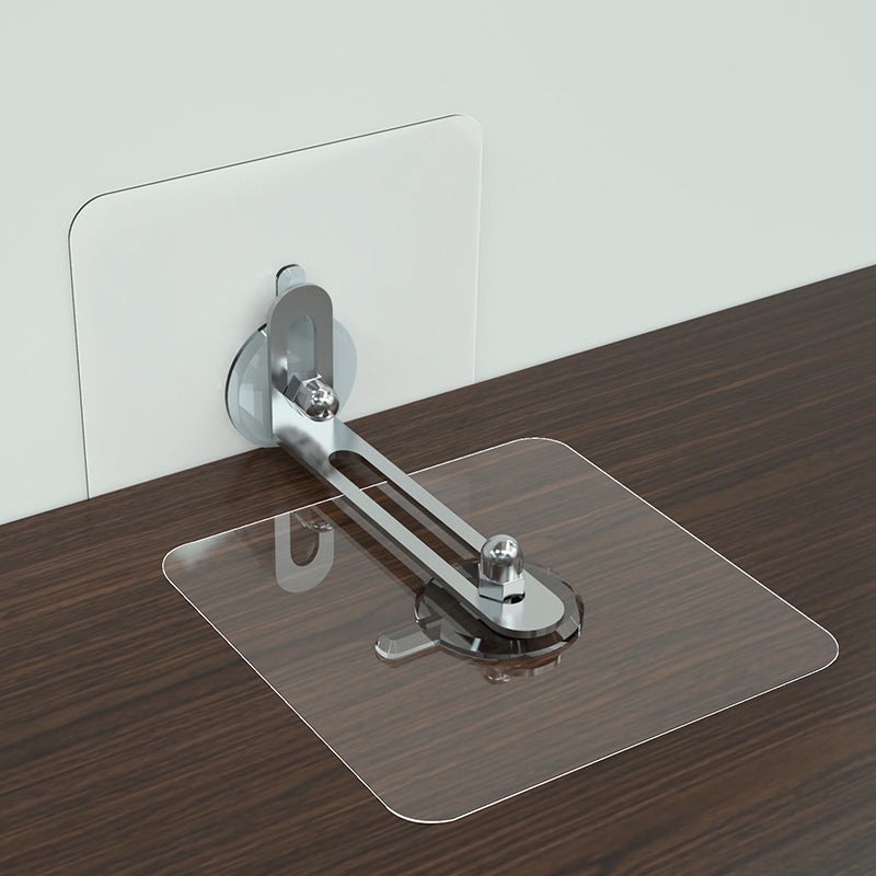 Seamless Adhesive Wall Hooks No-Drill Frame Hangers 6*6 small size anti-dumping bracket 
