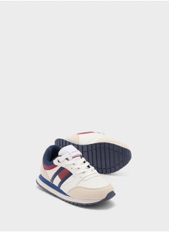 TOMMY HILFIGER Kids Low Top Lace Up Sneakers  - Image 3