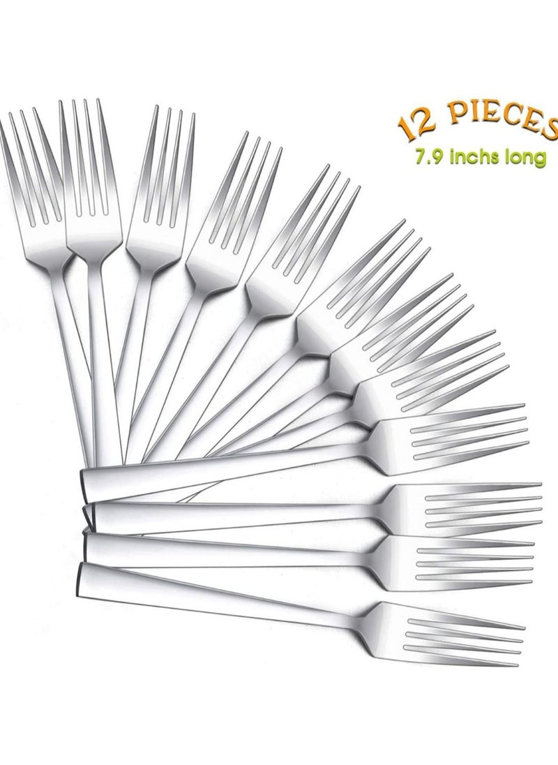 Dinner Forks Set Of 12 8 Inch Stainless Steel Forks For Home - pzsku/ZC6CDCD88AE8F035E5BA6Z/45/_/1670466477/78afadb4-b911-4d20-88da-cb1e8644091e