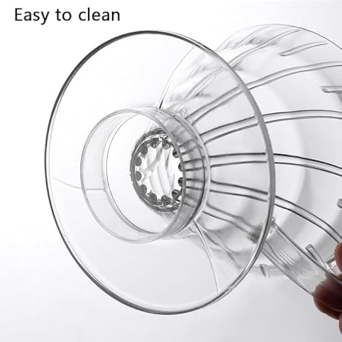Goodern Coffee DripperPlastic Coffee Dripper With Filter Cup Coffee Spiral Layers Drip Maker Cone Homemade Brew Coffee Dripper Fits All Coffee Cups Coffee Filter Mug For HomeCafeRestaurant - Image 5