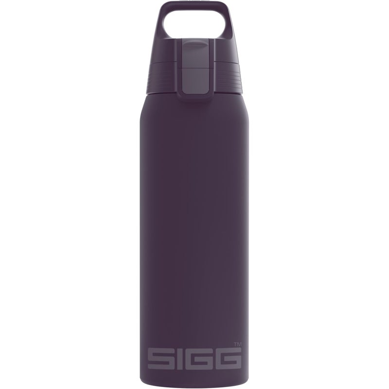 SIGG - Insulated Water Bottle - Shield Therm One Nocturne - Suitable For Carbonated Beverages - Leakproof - Dishwasher Safe - BPA Free - 90% Recycled Stainless Steel - Pink - 25 Oz - Image 1