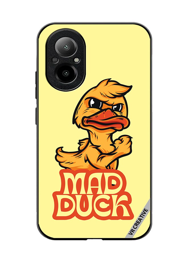 VR CREATIVE Protective Case Cover For Realme C67 4G Mad Duck Design Multicolour - Image 1