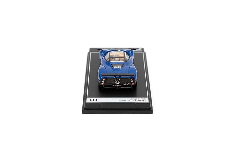 PosterCars - 1:64 Scale Pagani Zonda F Argentina Blue Hypercar League Collection No.1 - Image 2