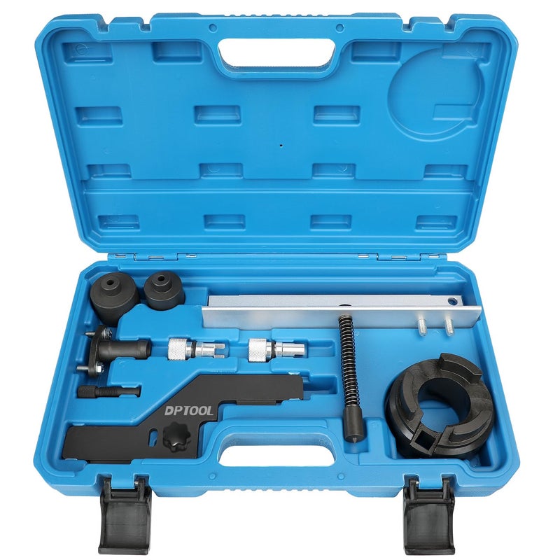 Camshaft Holding Alignment Timing Kit Crankshaft Damper Holder Balance Shaft Preload Tool VCT Solenoid Seal Installer Compatible with Ford 20 23 3031551 3031685 3031686 3031687 3031688 3031689
