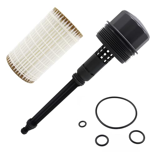 OXCANO A1121800710 Oil Filter Housing Assembly Compatible with Mercedes-Benz W202 W203 C280 C320 CL55 AMG W210 W211 E320 E430 E55 AMG W163 W220 R170 3.2L 5.0L - Image 1