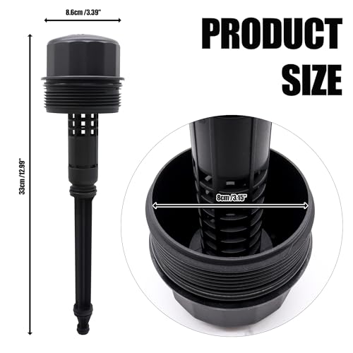 OXCANO A1121800710 Oil Filter Housing Assembly Compatible with Mercedes-Benz W202 W203 C280 C320 CL55 AMG W210 W211 E320 E430 E55 AMG W163 W220 R170 3.2L 5.0L - Image 4