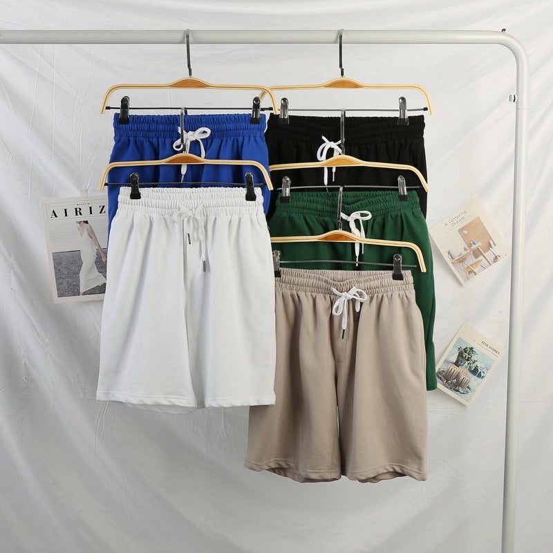 Summer 2024 Mens Casual Shorts Loose Fit Sport Beachwear Black  - Image 5