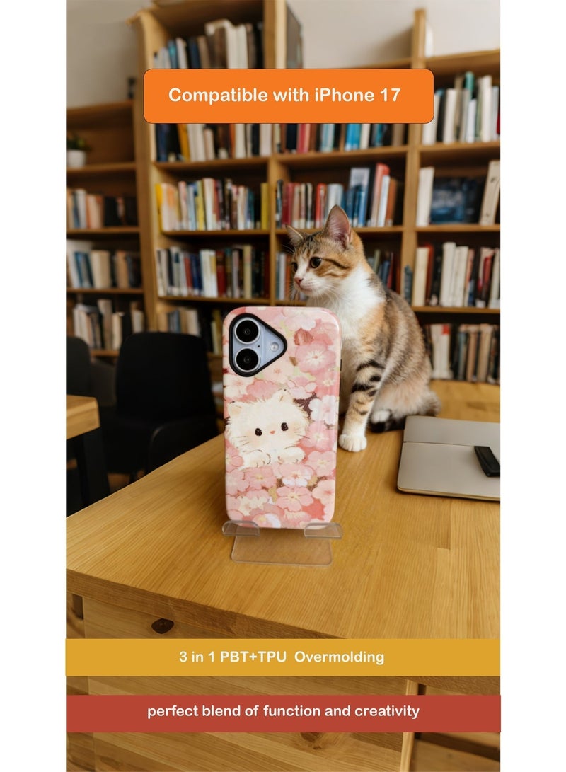 ThangCore Iphone17，3 in 1 PBT + TPU Overmolding Magnetic Creative Design Phone Case - Image 1