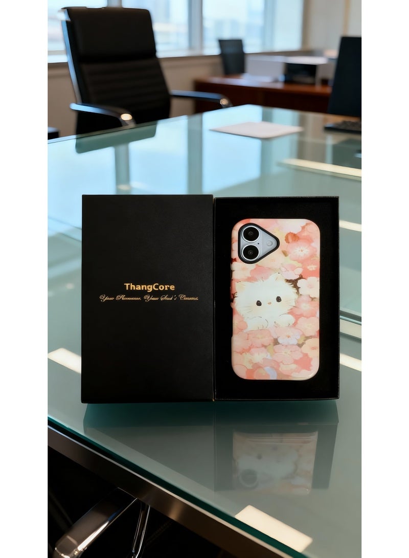 ThangCore Iphone17，3 in 1 PBT + TPU Overmolding Magnetic Creative Design Phone Case - Image 2