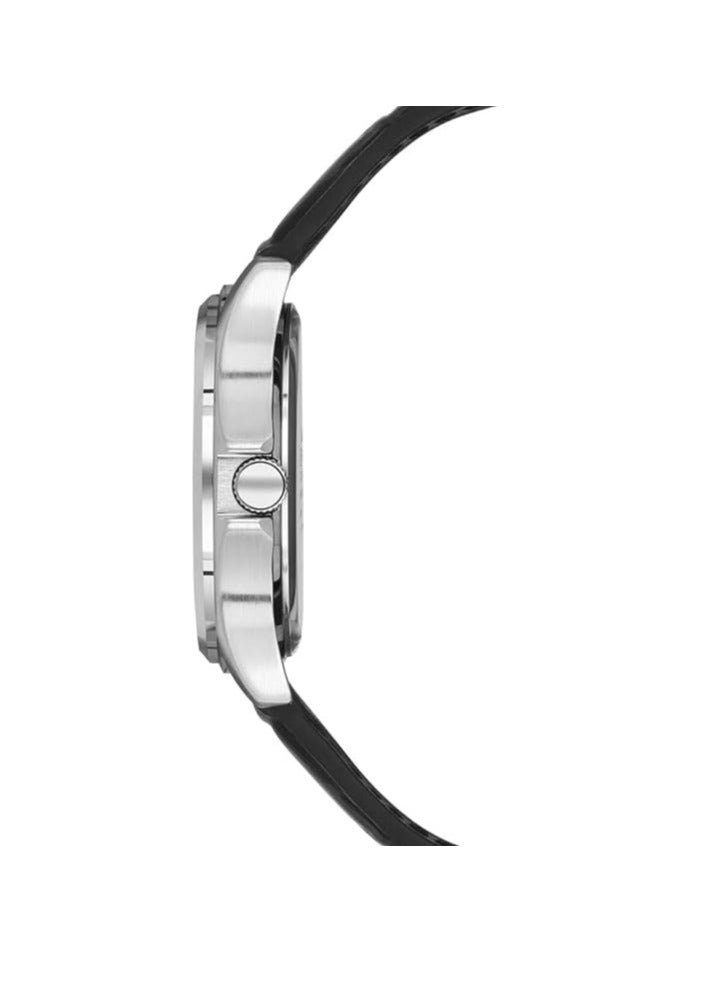 CASIO Men's Leather Analog Wrist Watch MTP-1183E-7ADF - 32 mm - Black - Image 3