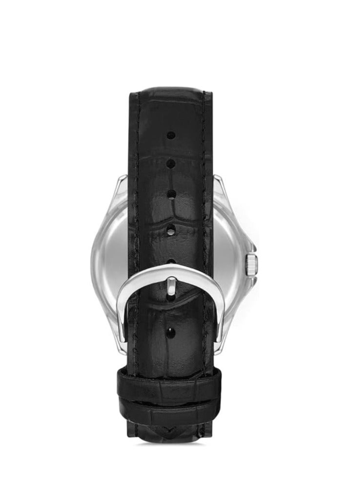 CASIO Men's Leather Analog Wrist Watch MTP-1183E-7ADF - 32 mm - Black - Image 4