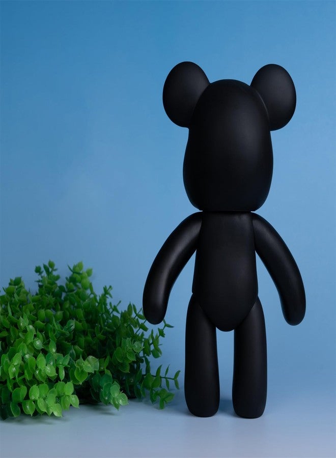 Coniuty Fluid Bear 9 inch Black Mold Figure for Painting and Home Decoration - Image 3