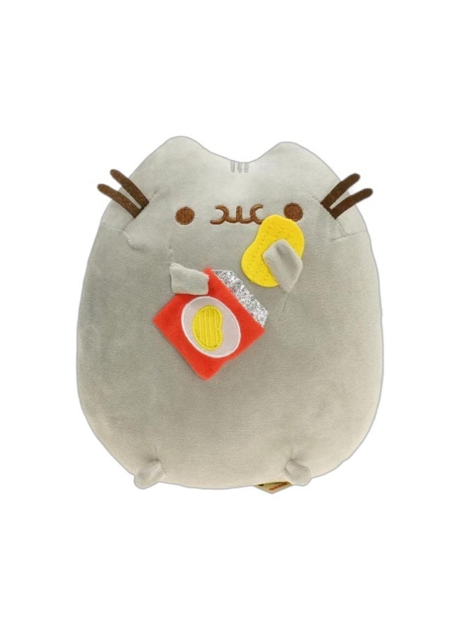 xozgdovg - Cross-Border Plush Toy Fat Cat - Gray Plush Doll - Image 1