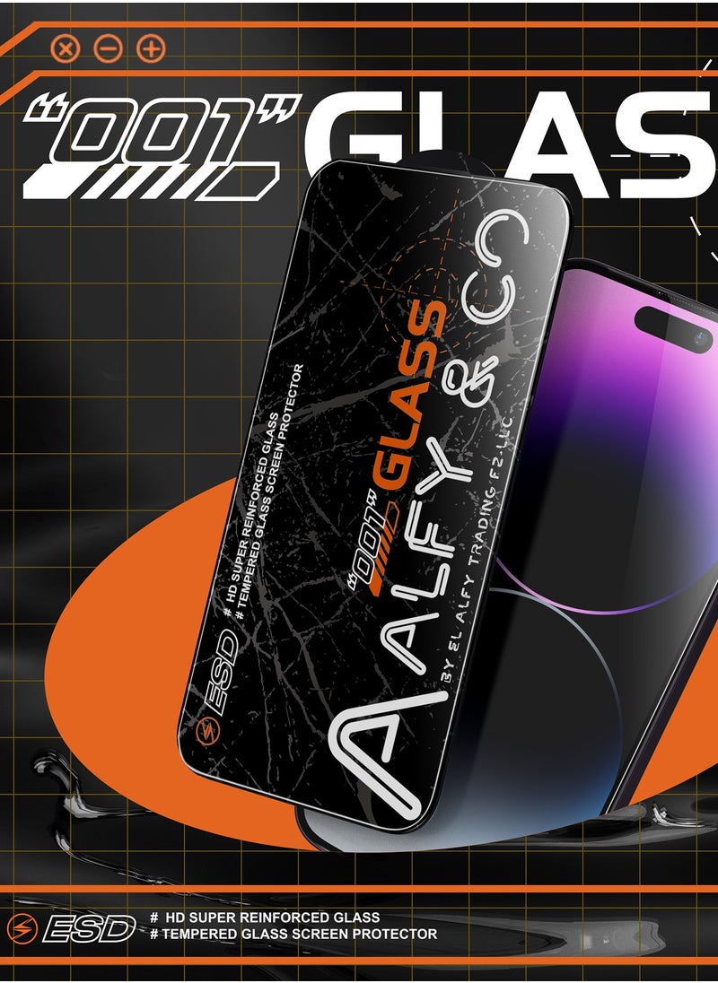 ALFY & CO - iPhone 14 Pro Max (2 Packs) Screen Protector Premium Grade A - Image 1
