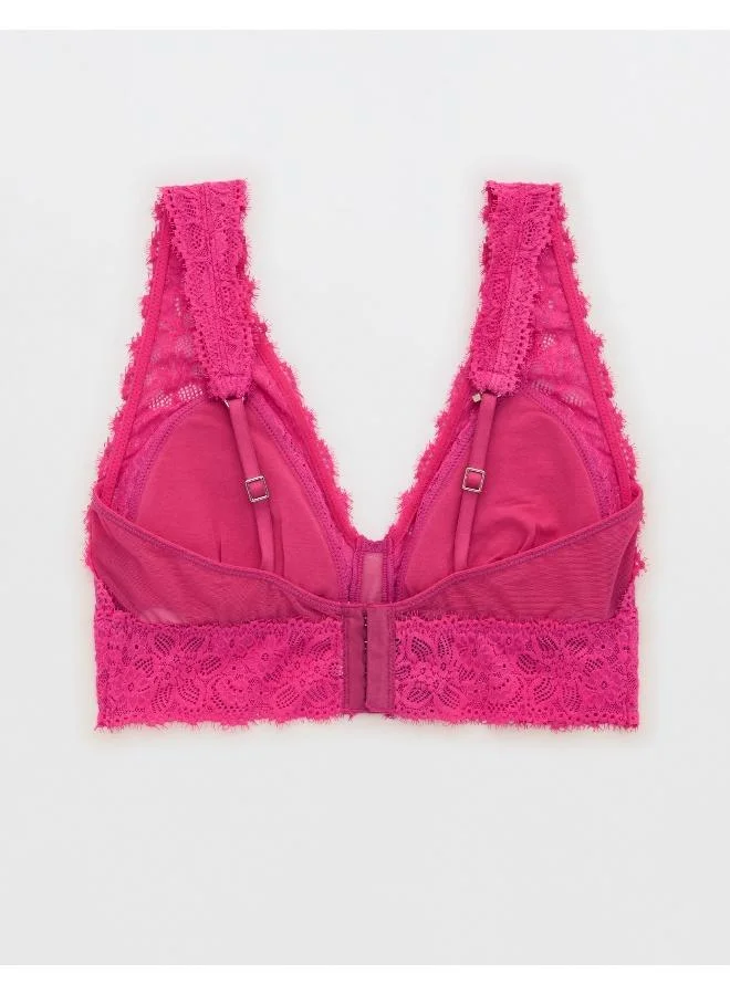 آري من امريكان ايجل Lace Detail Plunge Bra