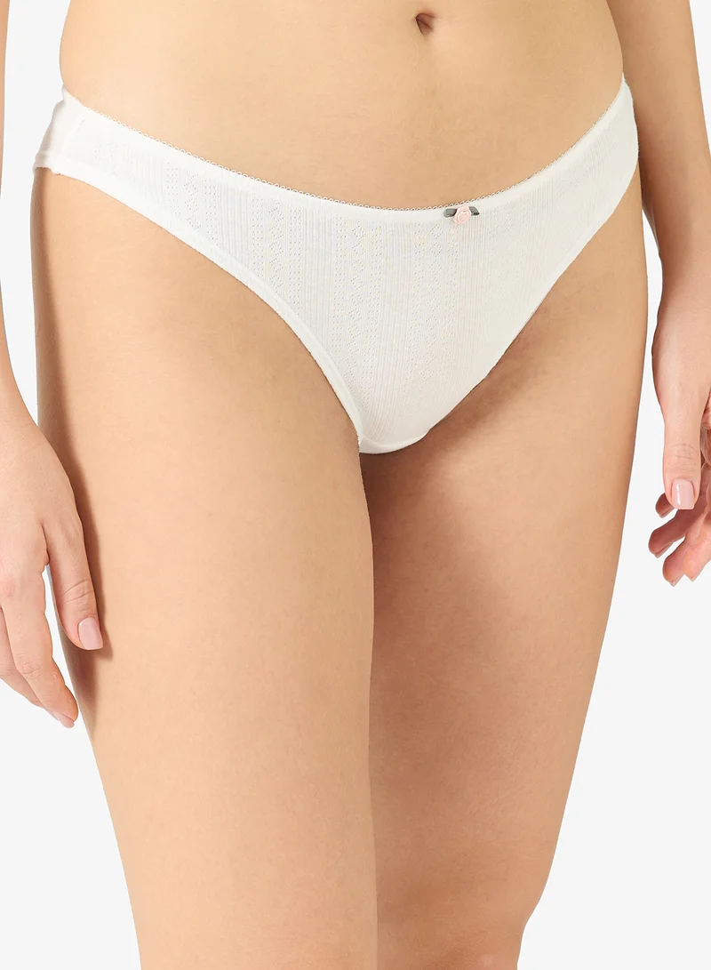 hunkemoller Plunge neck bra