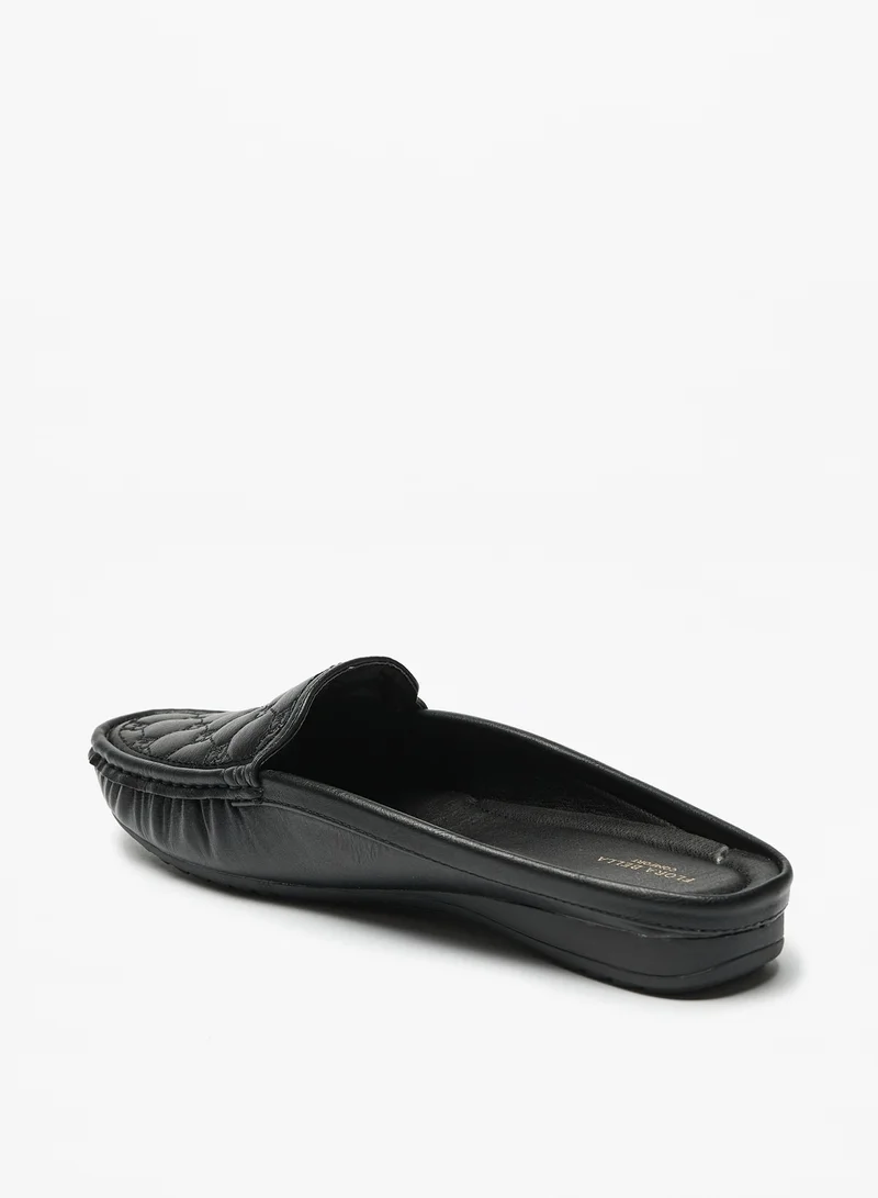 فلورا بيلا من شو إكسبرس Womens Quilted Slip-On Mules