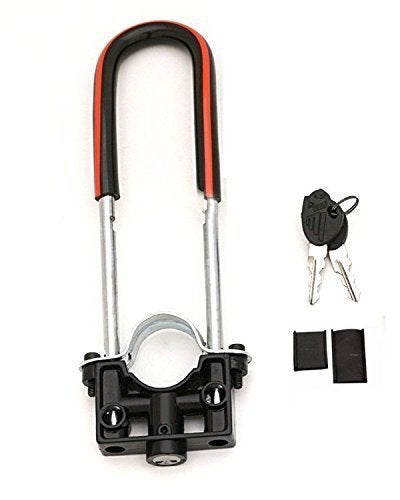 Motoway Bike Front Shocker Lock Wheel Lock for Bajaj Pulsar 200 NS DTS-i - Image 1
