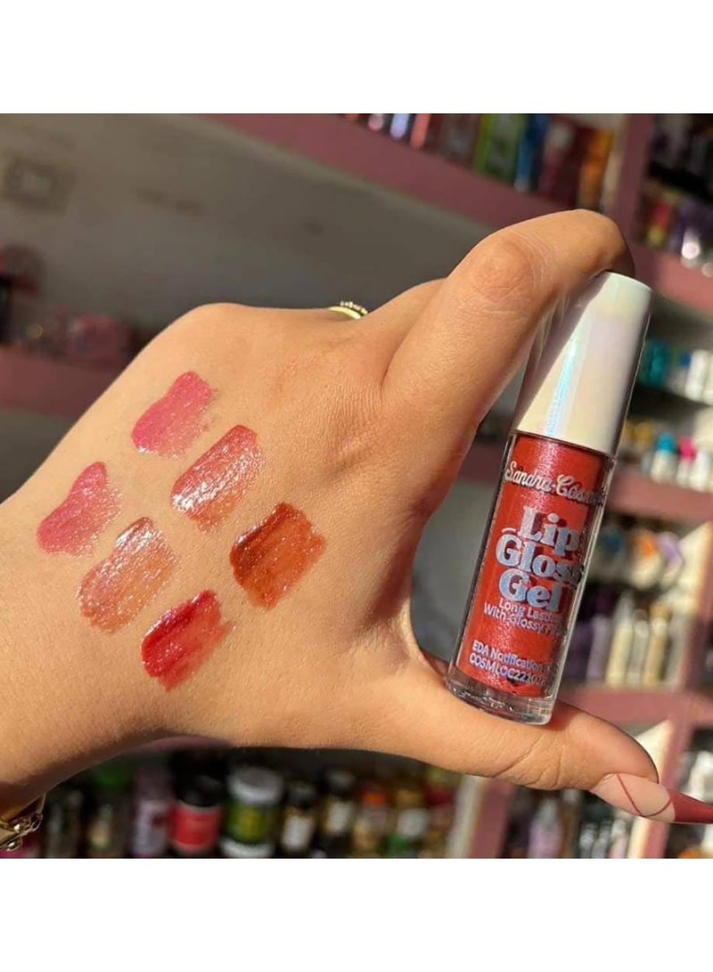 Sandra Lip Gloss Gil-Sandra-Long Lasting With Glossy Finish-SC526-113 - Image 4