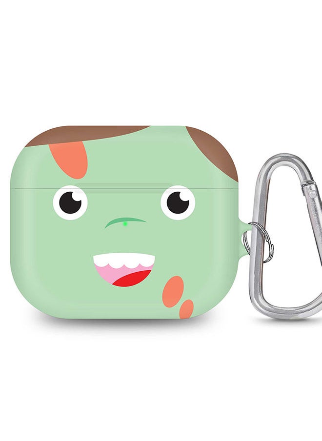 Stylizedd - StylePods Case for Airpods 3rd Gen Case With Anti-Lost Keychain - Cute Avatar - Image 1