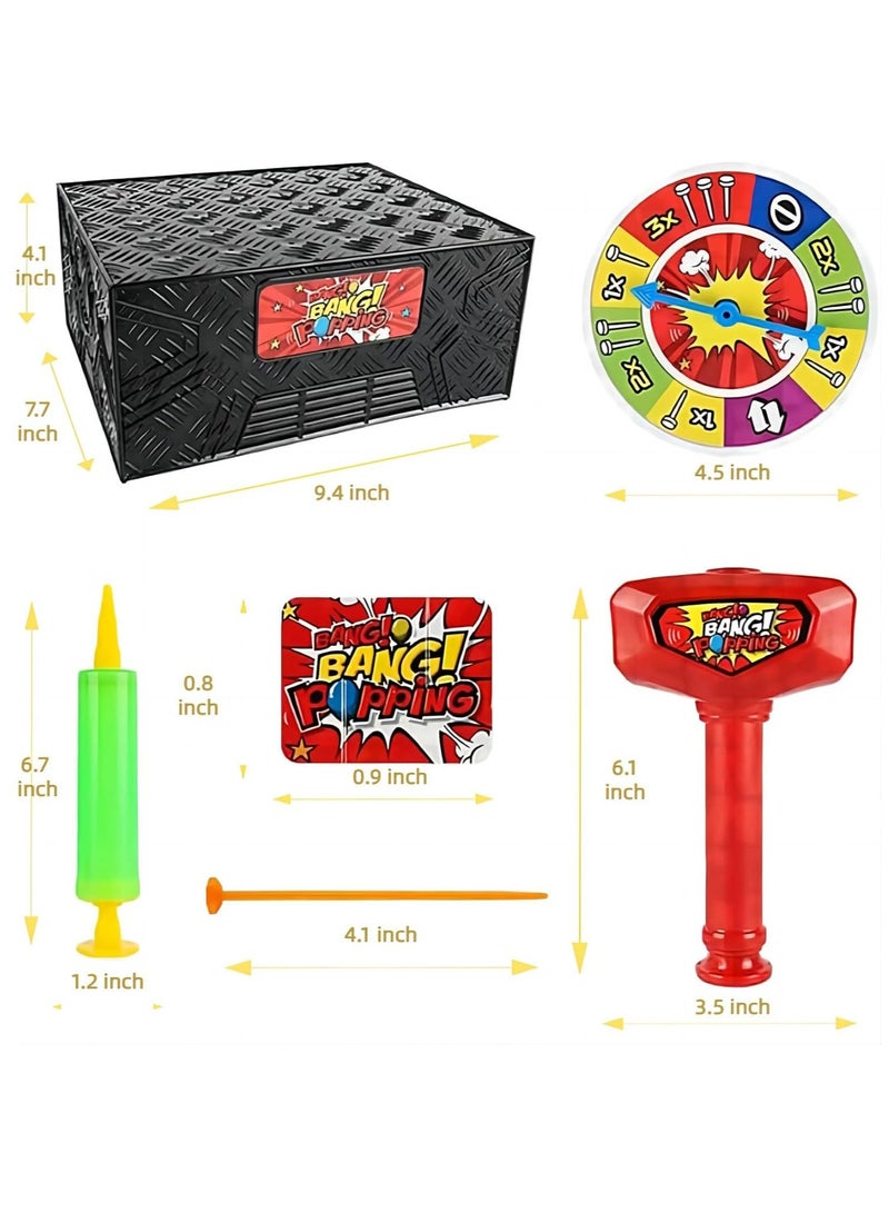 Arabest Whack a balloon Game 2024 New Explosion balloon popping game whack a balloon pop game Wack a Balloon Game whack a mole game for adults kids games A fun parent-child interactive family gathering game - Image 5