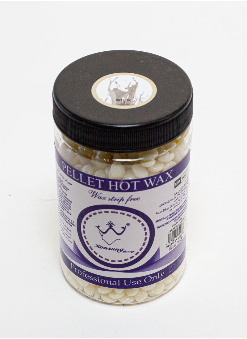 Pellet Hair Removal Hot Wax Beans Milk 200gm