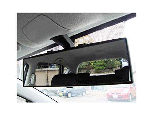 Spedy Universal Fit 300mm 12" Wide Flat Clip On Car Rearview Mirror CDRT_135 - Image 4