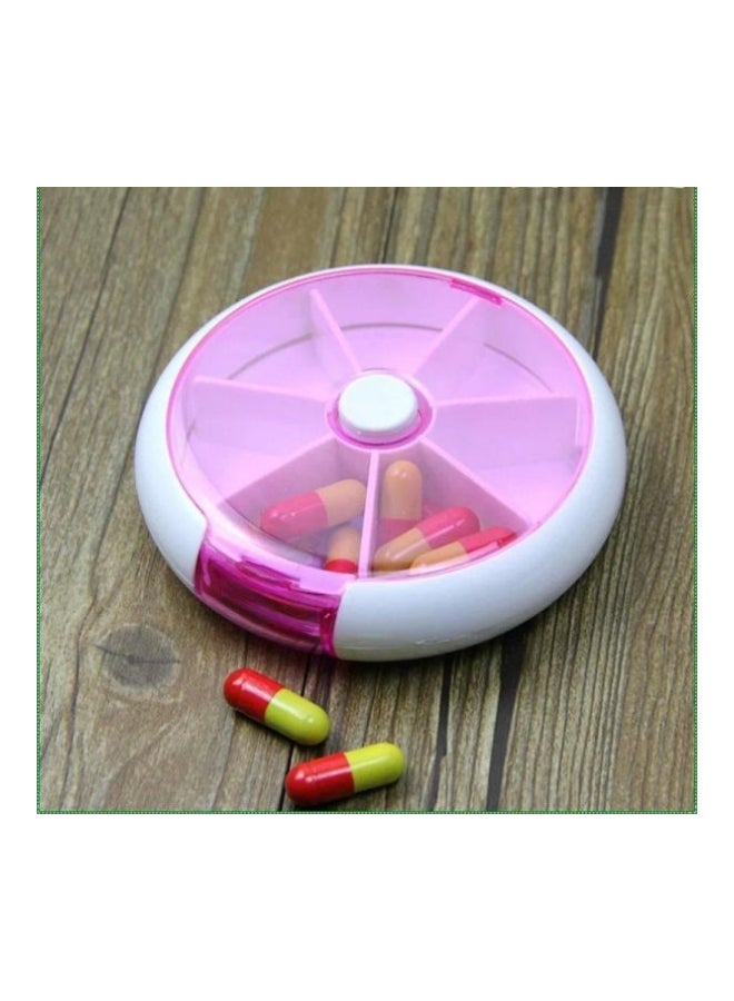 7-Compartment Pills Organizer Multicolour - Image 2
