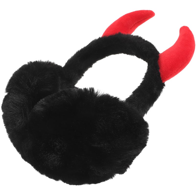 Winter Ear Muff Adults Earmuff Ear Warmers Foldable Ear Protector Horn Earmuff for Outdoor - Image 3